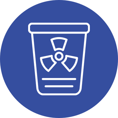 Icon symbolizing Hazardous Waste
